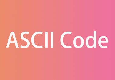 ASCII Code 速查表 - 十进制/十六进制/二进制对照